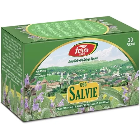 Ceai salvie x 20 plic Fares