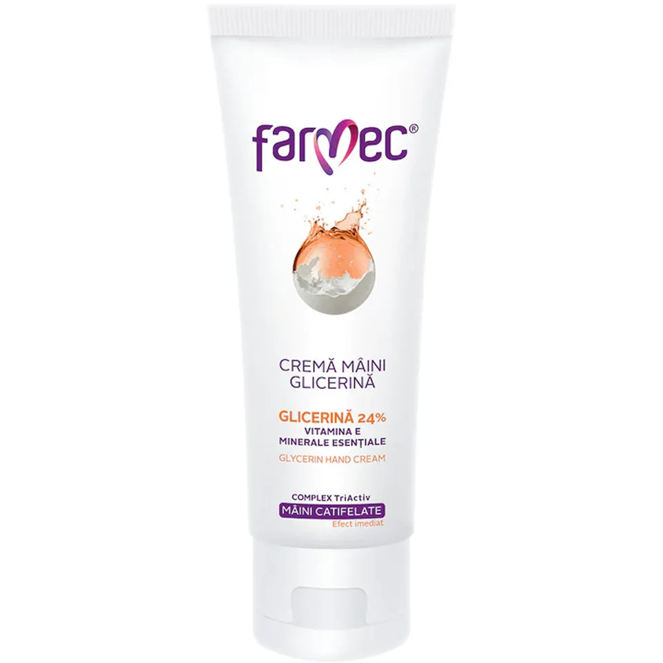 Farmec crema de maini cu glicerina si vitamina E 150ml