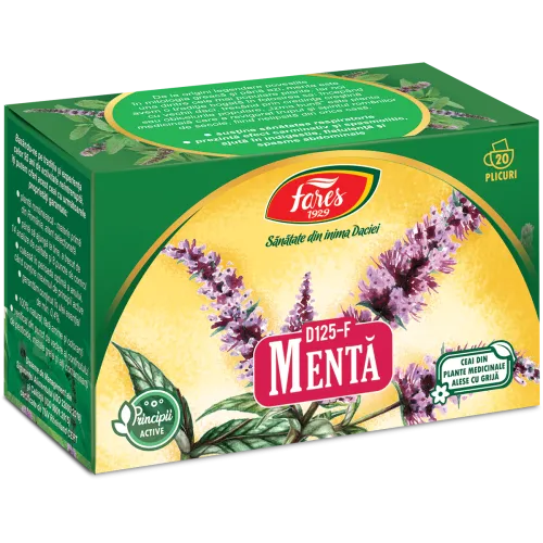 Ceai menta x 20 plicuri Fares