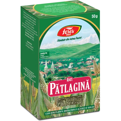 Ceai patlagina frunze x 50g Fares