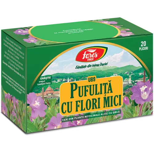 Ceai pufulita flori mici x 20 plicuri Fares