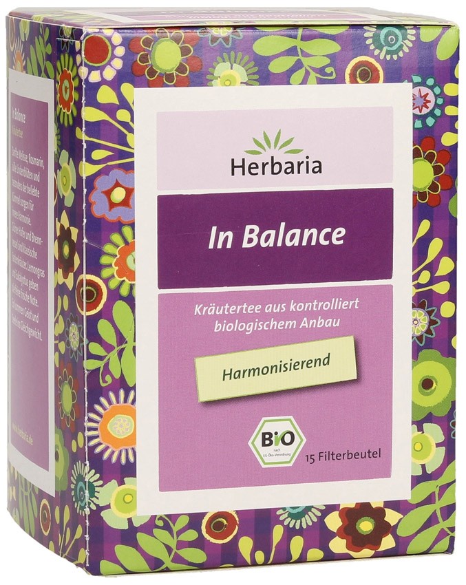 Ceai bio In echilibru, 15x1.6g Herbaria