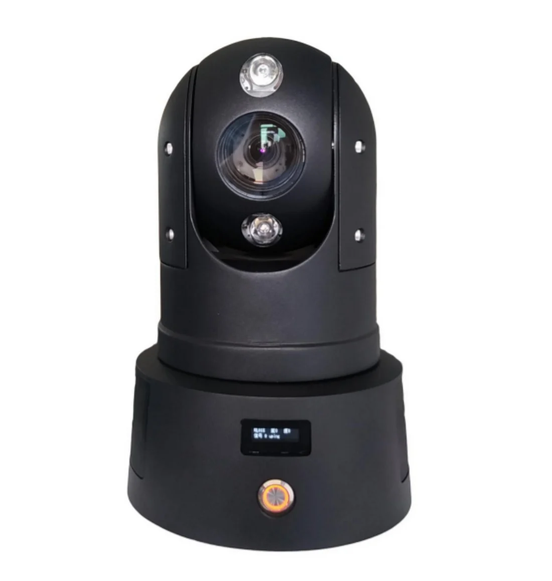 Camera de bord 4G pentru masini de politie, PTZ, anti-explozie, Full HD 1080P, rotire 360, zoom optic 20x, IR 80m, Wi-Fi, GPS, baterie 10h, Recoda C81