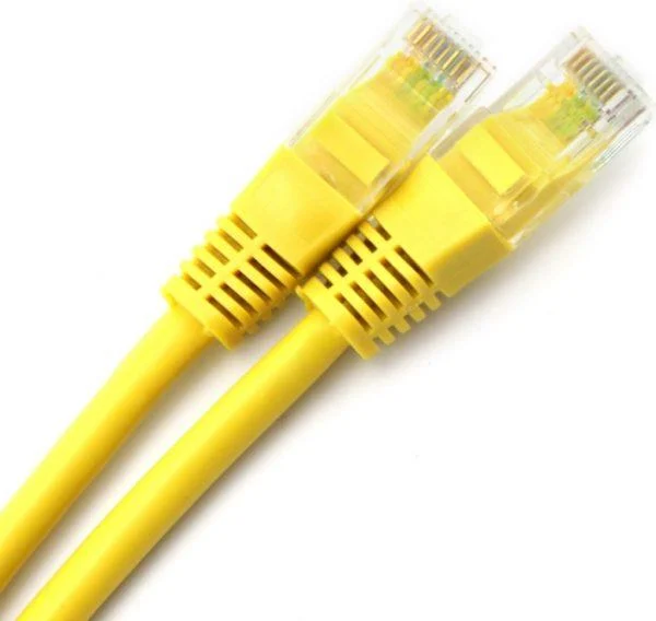 Patchcord retea CAT6 5M, galben, PP6U-5M/Y