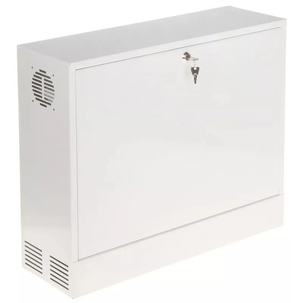 Rack slim 19 inch, 3U, 580x500x180mm, metal, alb, Stalflex CR19-3U-180-W