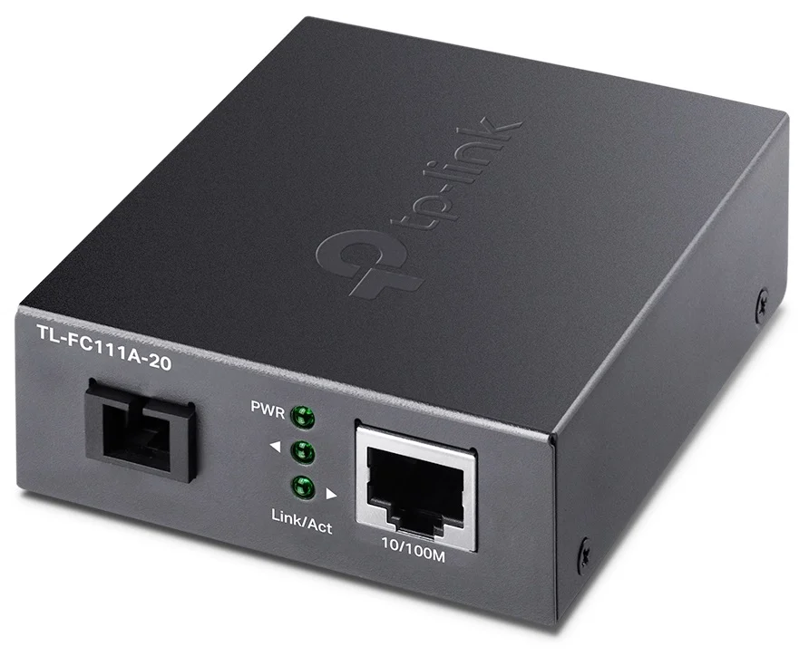 Media Convertor WDM 10/100Mbps, bidirectional, distanta de pana la 20 Km, Tp-Link TL-FC111A-20