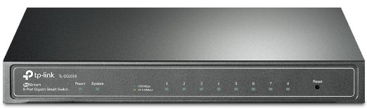Switch Smart cu 8 Porturi Gigabit, Omada, L2+, TL-SG2008