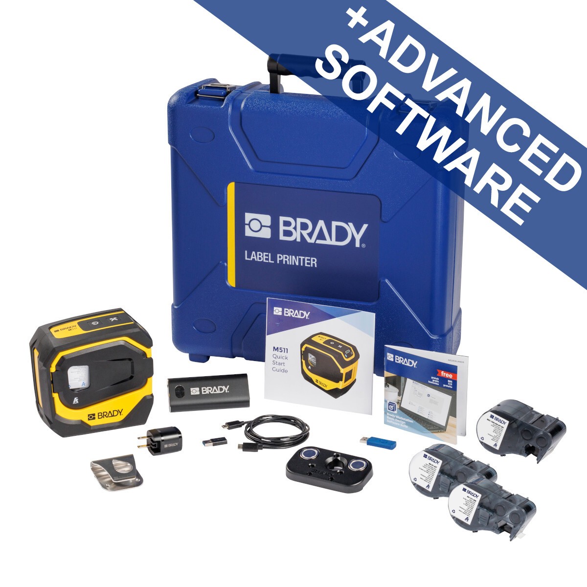 Brady M511-EU-UK-KIT 176494 aparat de etichetat cu valiză