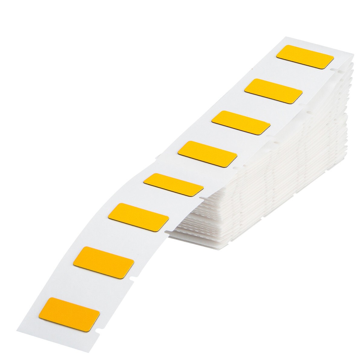 Brady M6-07-7593-YL / 312037, Engraved Plate Replacement Labels, 18 mm x 35 mm