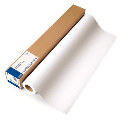 Epson WaterResistant Matte Canvas Roll C13S042011, 375 g/m2, 17", 432mmx2.1m, mat, alb, pânză