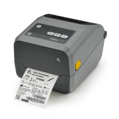 Zebra ZD421c Healthcare ZD4AH42-C0EW02EZ TT, 8 dots/mm (203 dpi), imprimantă de etichete, RTC, EPLII, ZPLII, USB, Host, BT, Wi-Fi, grey (succesor