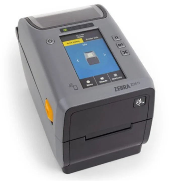 Zebra ZD611 ZD6A122-T1EB02EZ TT, 8 dots/mm (203 dpi), címkenyomtató, EPLII, ZPLII, USB, BT, Ethernet, Wi-Fi, címkeleválasztó, black (Utód GC420t)