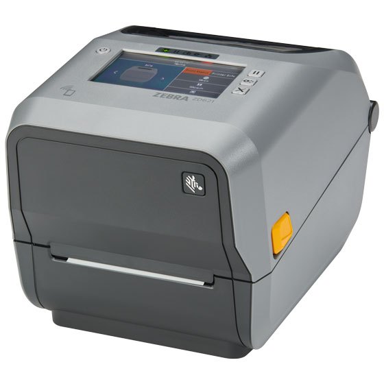 Zebra ZD621R ZD6A142-30EFR2EZ, 8 dots/mm (203 dpi), drukarka etykiet, disp., RTC, RFID, USB, Host, RS232, BT (BLE), Ethernet, grey