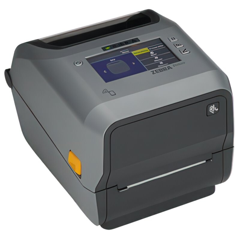 Zebra ZD621 ZD6A043-30ER02EZ címkenyomtató, 12 dots/mm (300 dpi), RTC, USB, Host, RS232, BT, Ethernet, Wi-Fi, kit (USB), grey