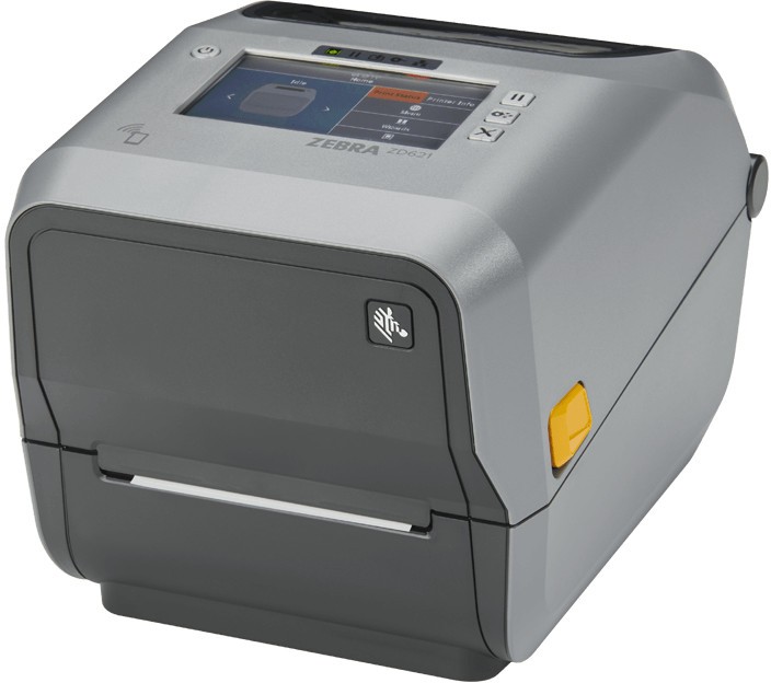 Zebra ZD621t ZD6A042-32EF00EZ TT, 8 dots/mm (203 dpi), címkenyomtató, RTC, USB, Host, RS232, BT (BLE), Ethernet, vágó egység, grey (Utód GC420t)