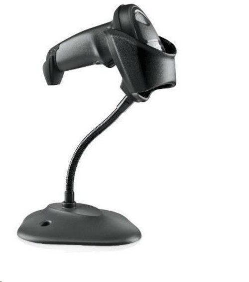 Zebra cititor de coduri de bare DS4608 SR 2D black + USB cablu DS4608-SR7U2100SGW, stand