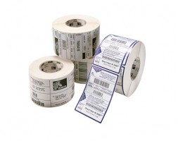 Zebra 3009674 PolyPro 8000T Cryocool, label roll, synthetic, 30x15mm, fehér