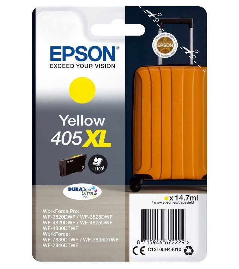 Epson 405XL C13T05H44010 sárga (yellow) eredeti tintapatron