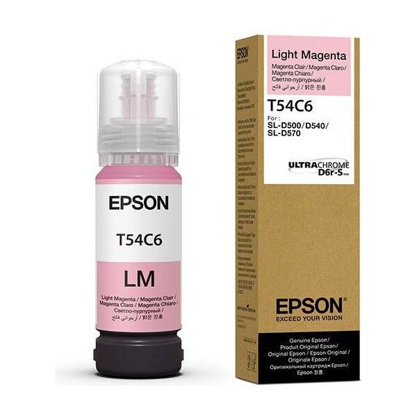 Epson T54C6 C13T54C620 purpuriu deschis (light magenta) cerneală originală