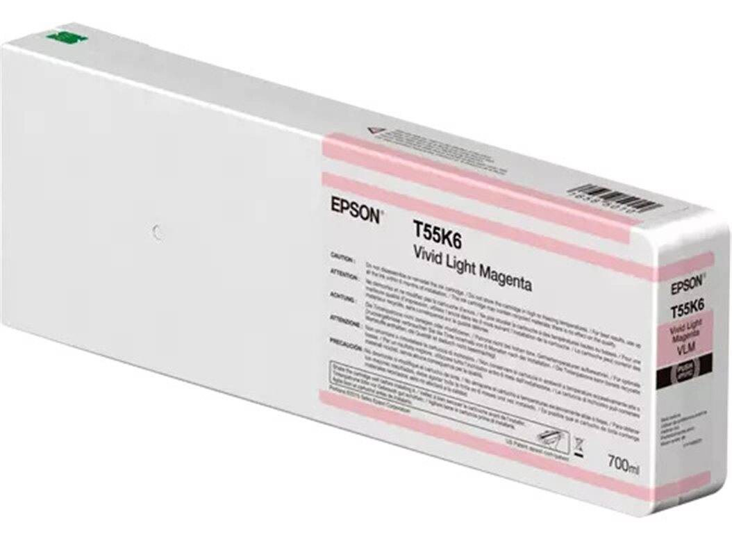 Epson C13T55K60N purpuriu deschis (vivid light magenta) cartus original
