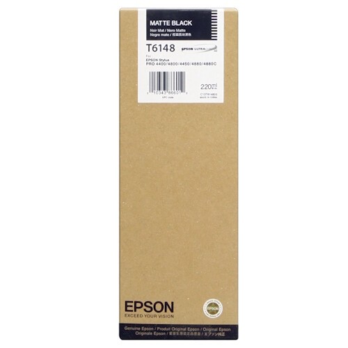 Epson C13T61480N matt fekete (matte black) eredeti tintapatron