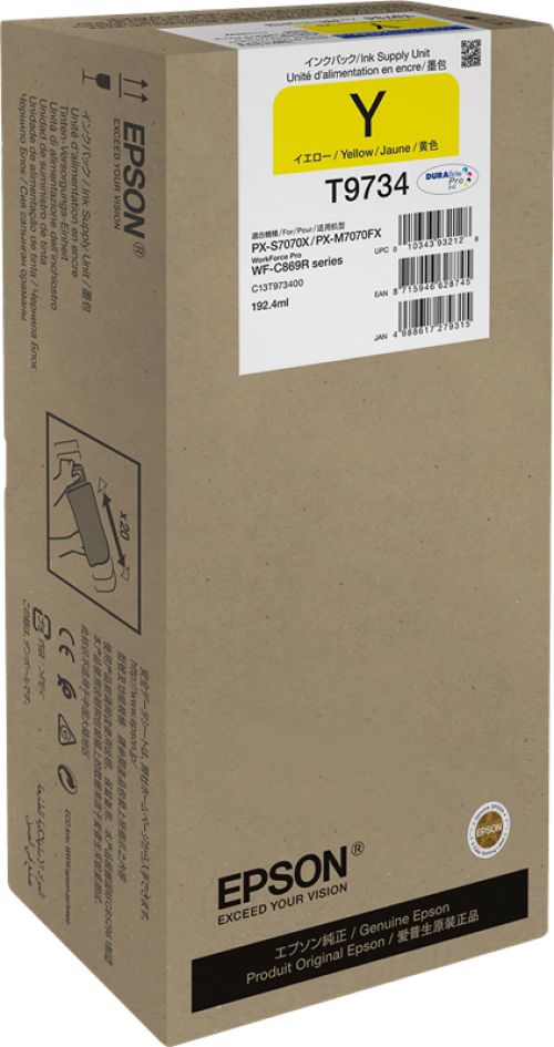 Epson C13T97340N sárga (yellow) eredeti tintapatron