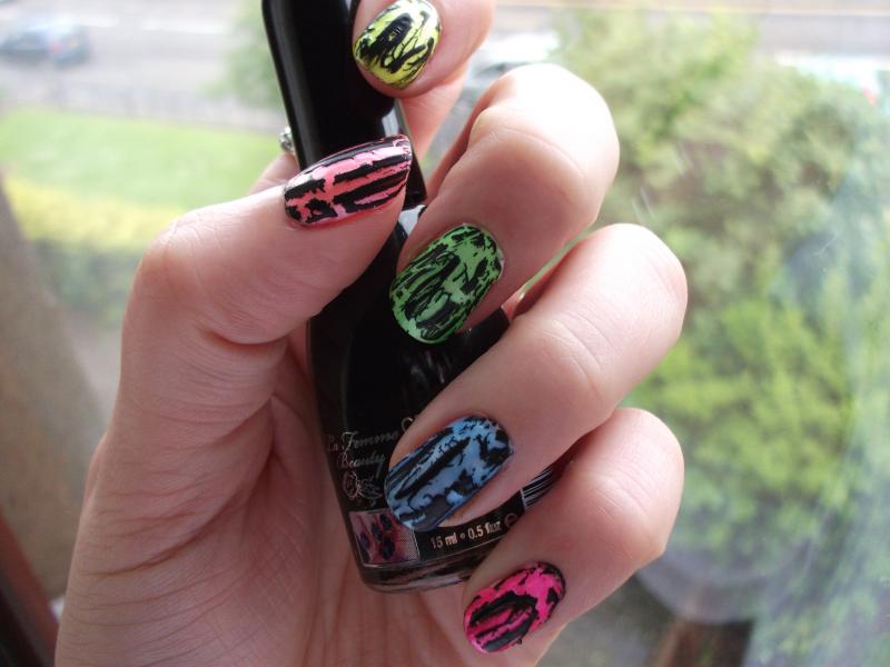 Oja cu efect de crapare La Femme Crackle Effect Nailpolish