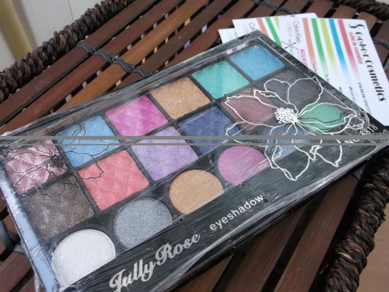 Trusa farduri Angel Cosmetics Jully Rose Shiny Wet Eyeshadows -01