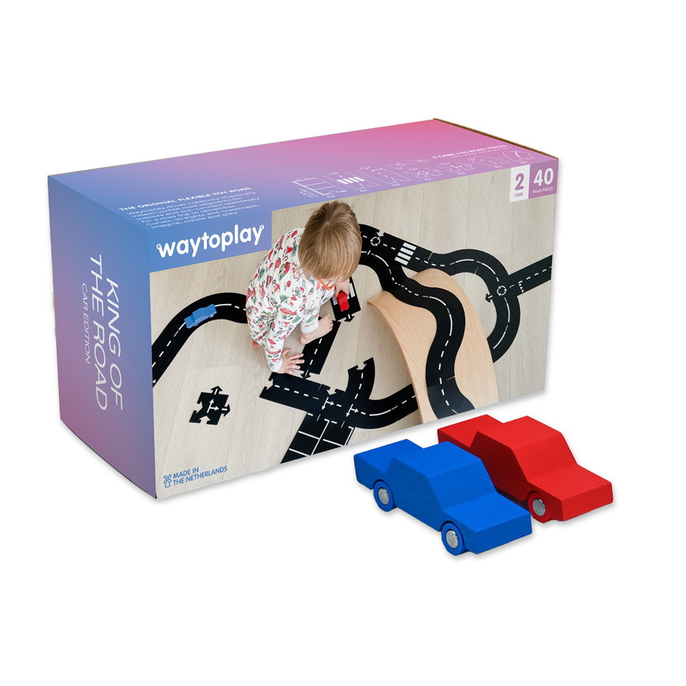 Traseu auto Waytoplay, King of the road, Car Edition multicolor