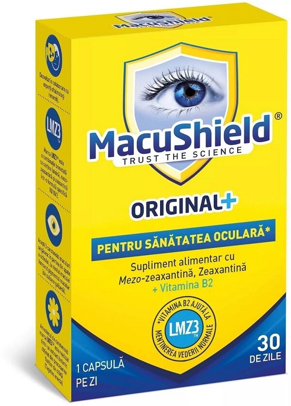 MACUSHIELD ORIGINAL+ 30 DE CAPSULE MOI