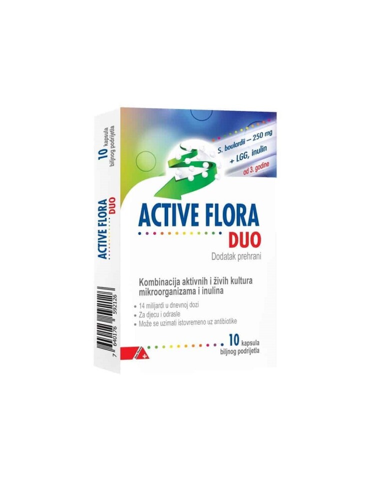 ACTIVE FLORA DUO 10 CAPSULE
