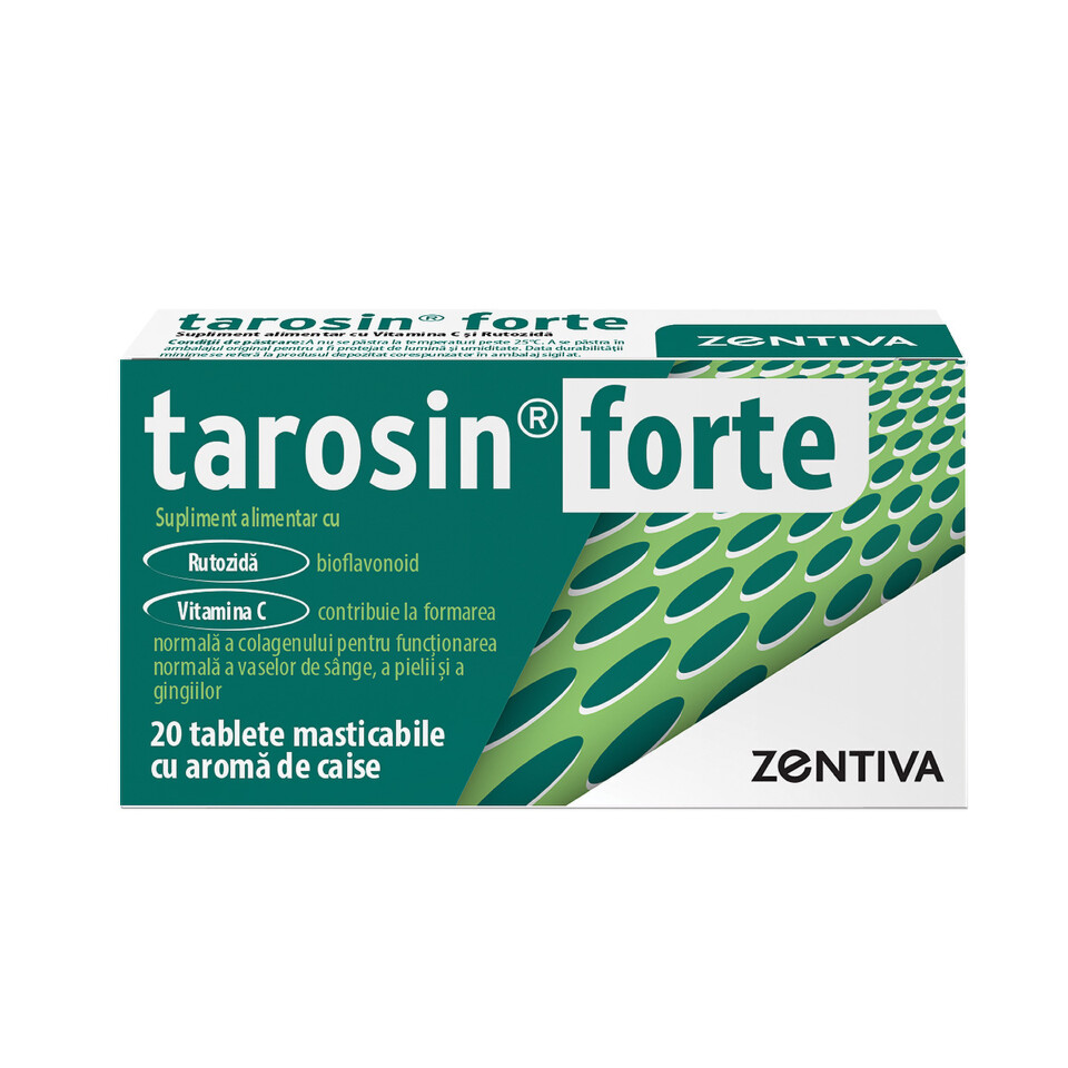 TAROSIN FORTE 20 TABLETE ZENTIVA