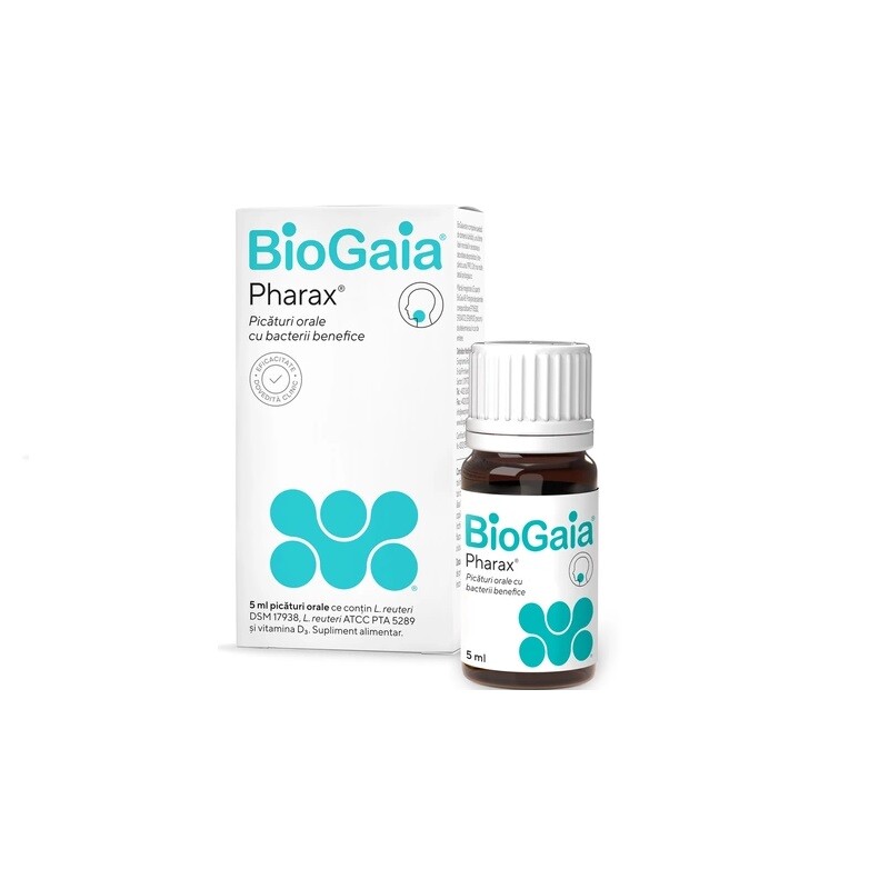 BIOGAIA PHARAX D3 PICATURI ORALE 5ML