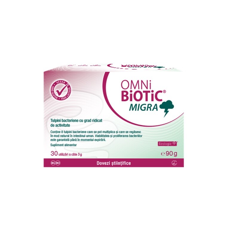 OMNI BIOTIC MIGRA 30 PLICURI X 3G VEDRA