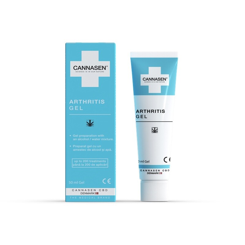 CANNASEN CBD GEL PENTRU ARTRITA 50ML