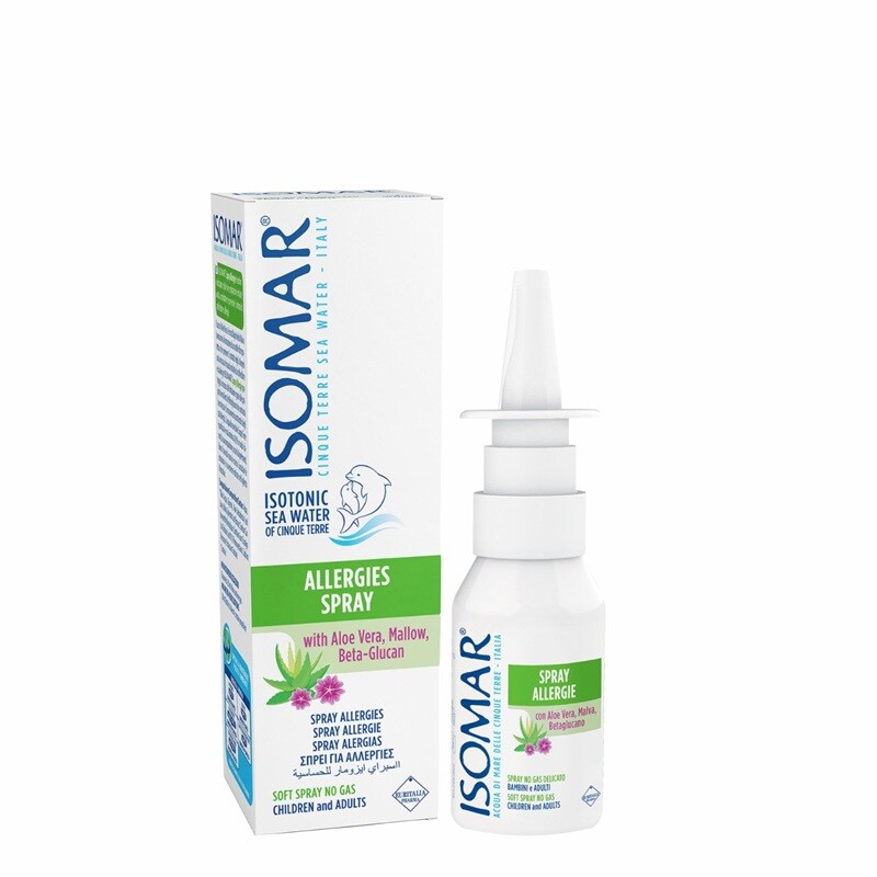 ISOMAR SPRAY NAZAL IMPOTRIVA ALERGIILOR X 30 ML 24+