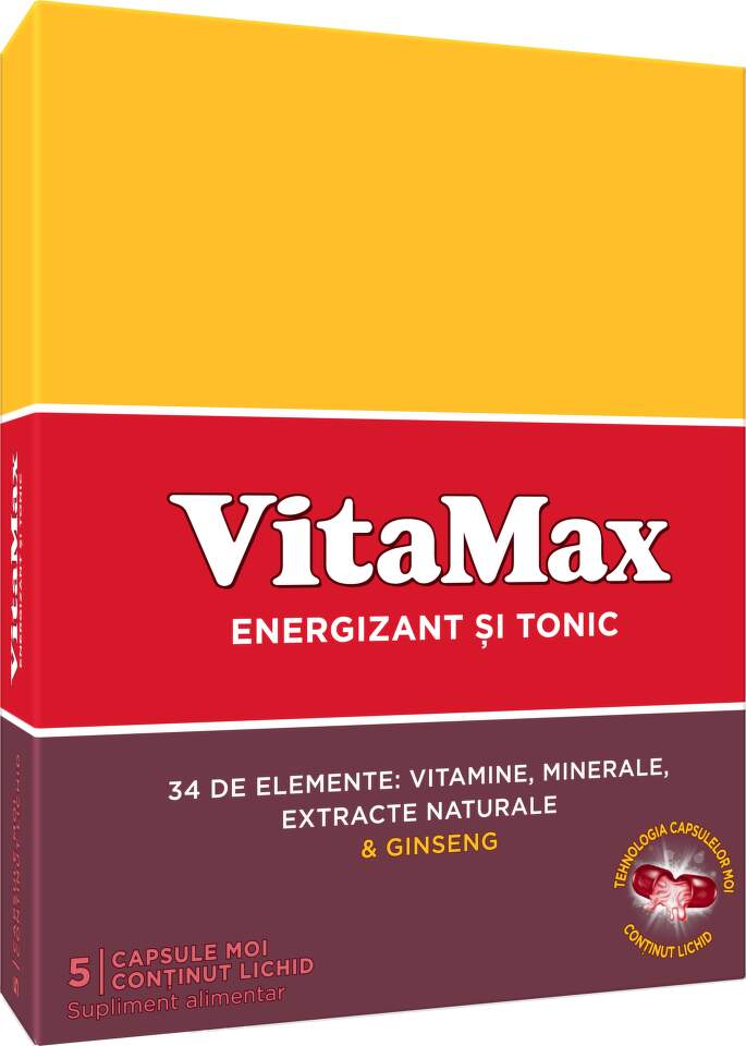 VITAMAX 5 CAPSULE MOI FORMULA NOUA