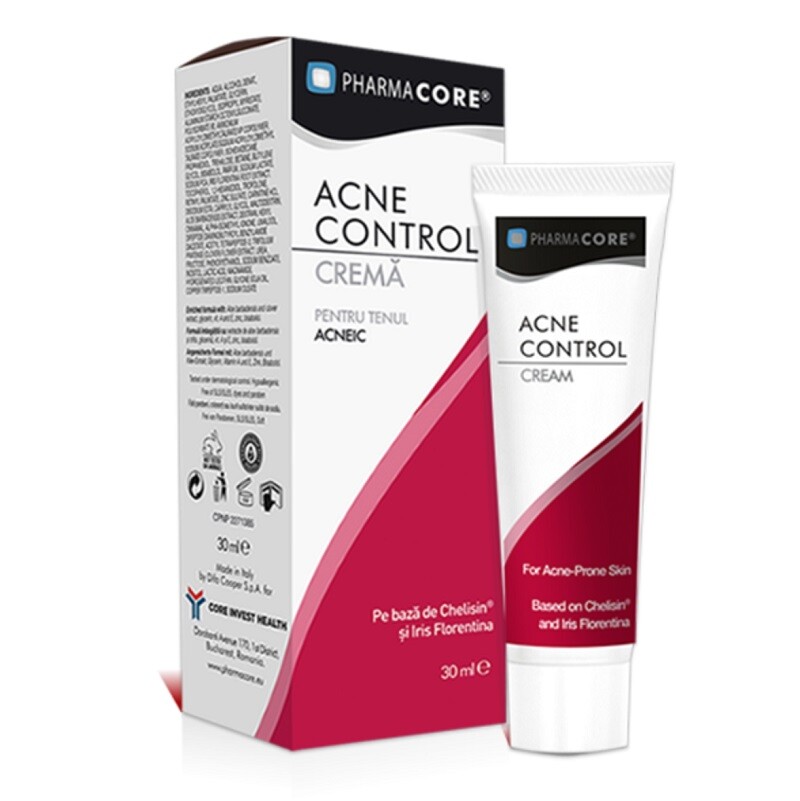 PHARMACORE ACNE CONTROL CREMA 30 ML