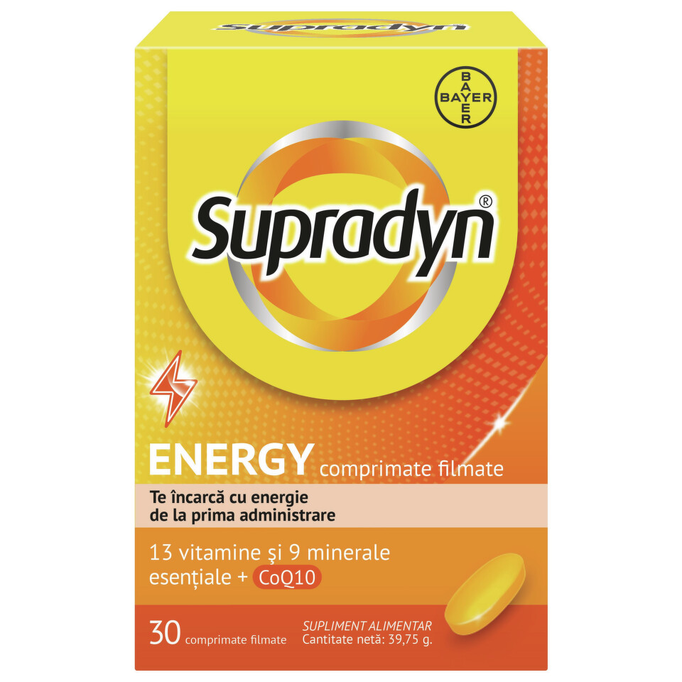 SUPRADYN ENERGY 30 COMPRIMATE FILMATE