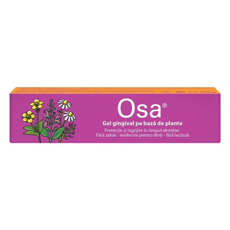 OSA GEL GINGIVAL PE BAZA DE PLANTE 20G