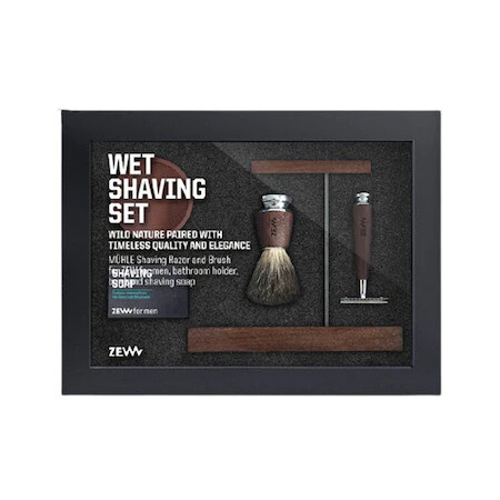 ZEW SET PENTRU BARBIERIT PROFESIONAL WET SHAVING