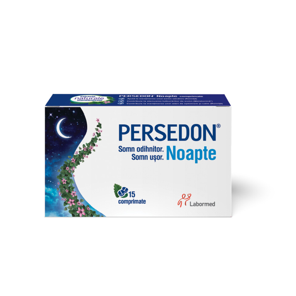 PERSEDON NOAPTE 15 COMPRIMATE