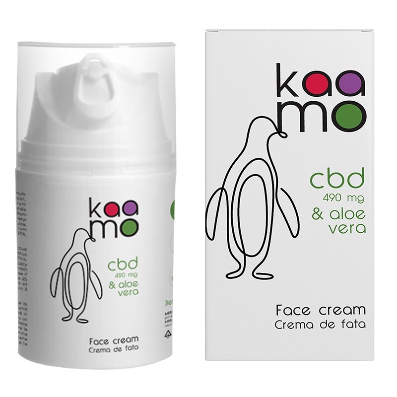 KAAMO CREMA DE FATA CU ALOE VERA SI CBD 50 ML