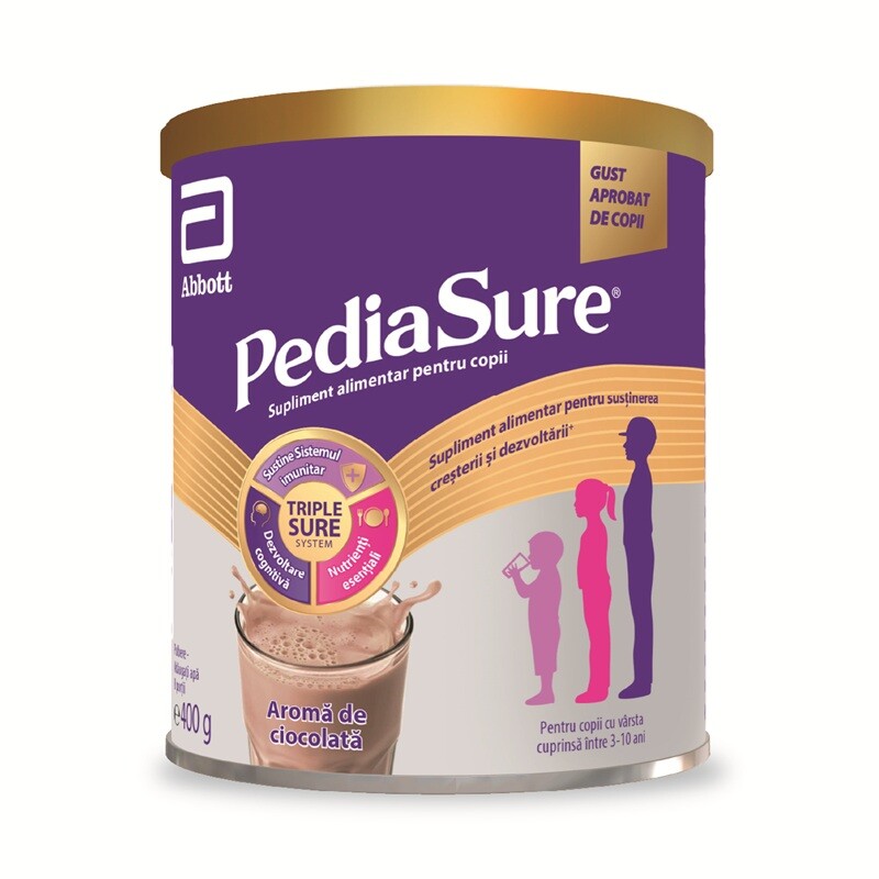PEDIASURE AROMA DE CIOCOLATA PULBERE 400G