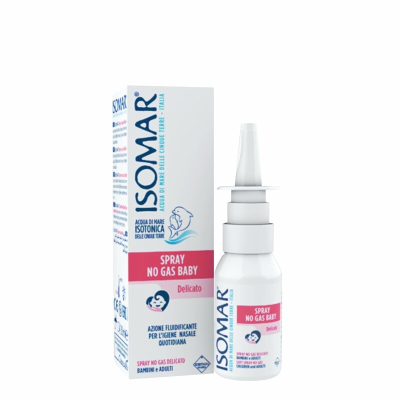 ISOMAR SPRAY NAZAL FARA GAZ CU APA DE MARE IZOTONICA 30 ML 6+