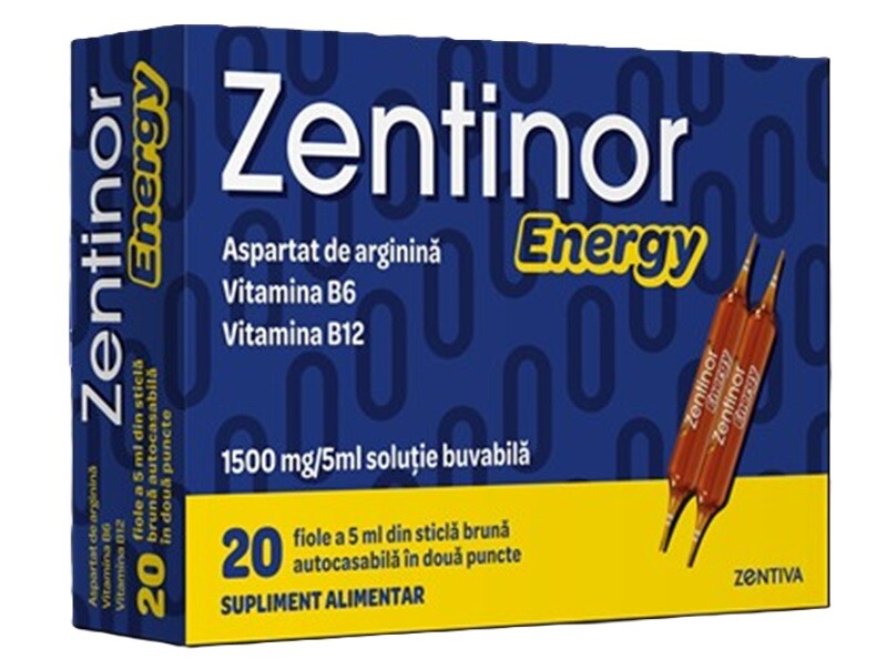 ZENTINOR ENERGY 1000MG/5ML SOL.BUVABILA 20 FIOLE