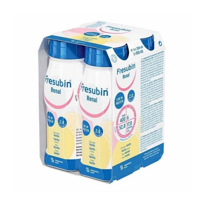FRESUBIN RENAL VANILIE 4 FLACOANE X 200ML