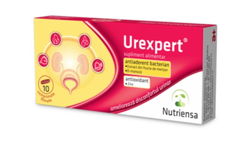 UREXPERT 1BLISTER X 10 COMPRIMATE FILMATE