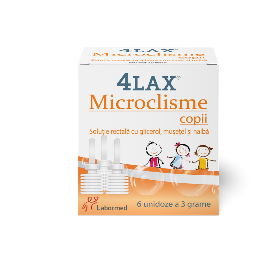 LABORMED 4LAX COPII MICROCLISME 6BUC