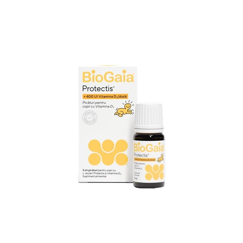 BIOGAIA PROTECTIS D3 COPII PICATURI ORALE 5ML